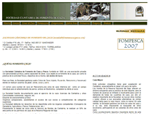 Tablet Screenshot of fomentocaza.com